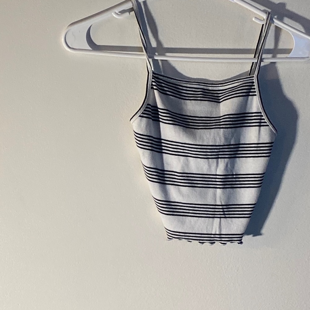 Stripped tank top